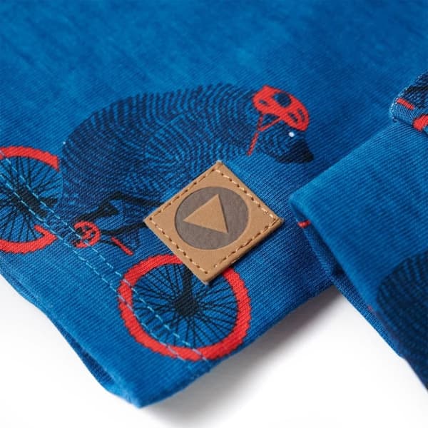vidaXL Pyjamas for barn med lange ermer bensin 140