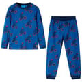 Miniatyrbilde 1 av 10: vidaXL Pyjamas for barn med lange ermer bensin 128