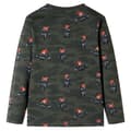 Pikkukuva 3 / 10: vidaXL Lasten pitkähihainen pyjama khaki 116
