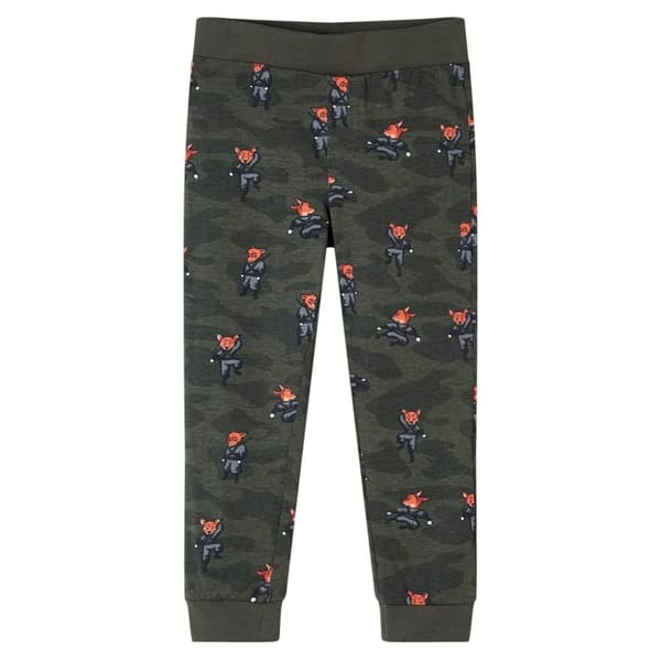 vidaXL Lasten pitkähihainen pyjama khaki 116