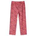 Miniatyrbild 5 av 10: vidaXL Pyjamas med långa ärmar för barn gammelrosa 116