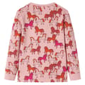 Miniatyrbilde 3 av 10: vidaXL Pyjamas for barn med lange ermer lyserosa 116