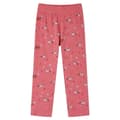 Miniatyrbild 4 av 10: vidaXL Pyjamas med långa ärmar för barn gammelrosa 140