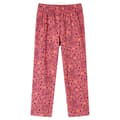 Pikkukuva 4 / 10: vidaXL Lasten pitkähihainen pyjama vanha pinkki 128