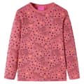 Pikkukuva 2 / 10: vidaXL Lasten pitkähihainen pyjama vanha pinkki 128