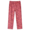 Pikkukuva 4 / 10: vidaXL Lasten pitkähihainen pyjama vanha pinkki 140