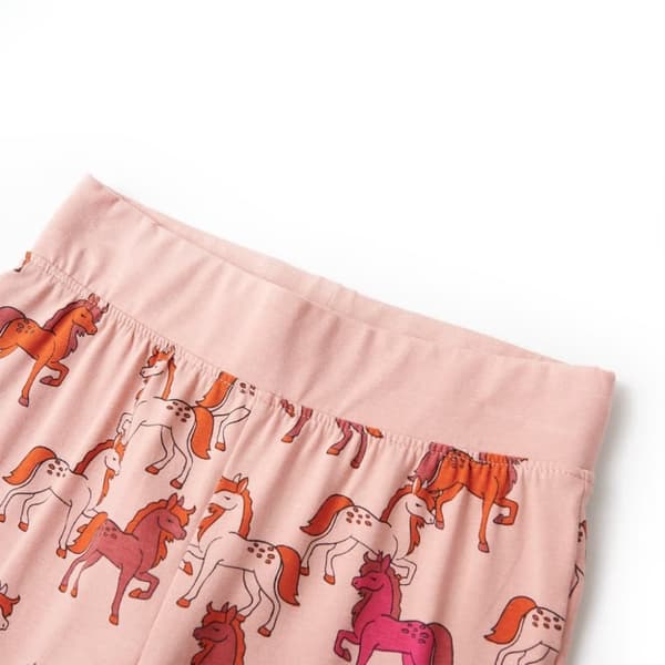 vidaXL Lasten pitkähihainen pyjama vaaleanpunainen 104