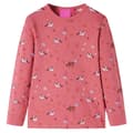 Pikkukuva 2 / 10: vidaXL Lasten pitkähihainen pyjama vanha pinkki 140