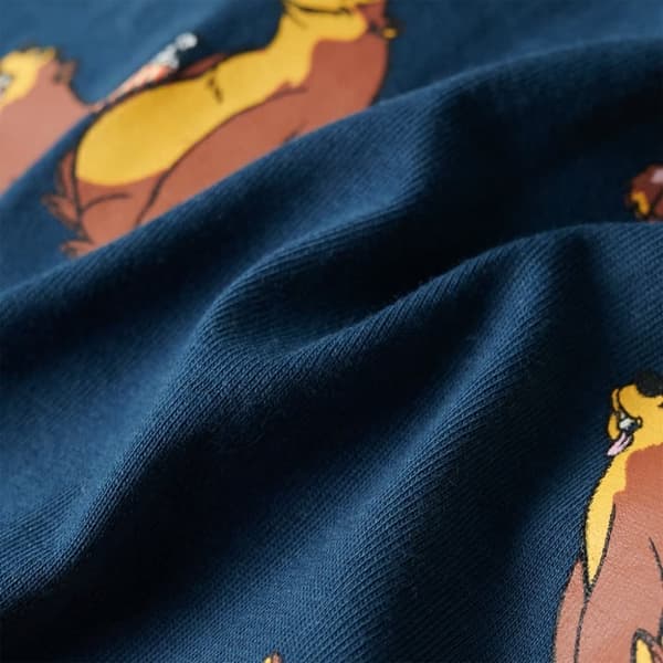 vidaXL Pyjamas för barn jeansblå 92