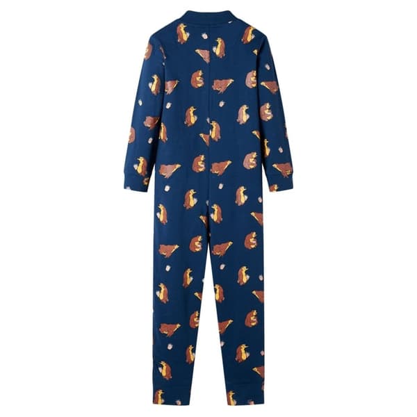 vidaXL Pyjamas för barn jeansblå 92