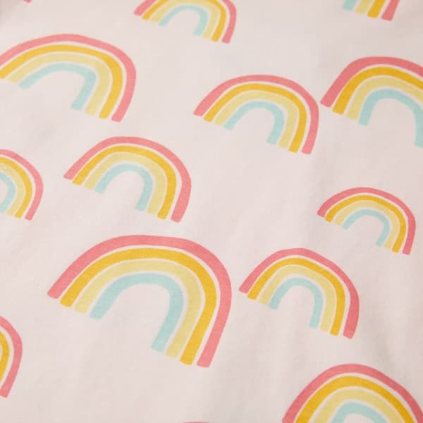 vidaXL Pyjamas med korte ermer myk rosa 104