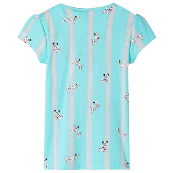 vidaXL Barnepyjamas med korte ermer ecru 116
