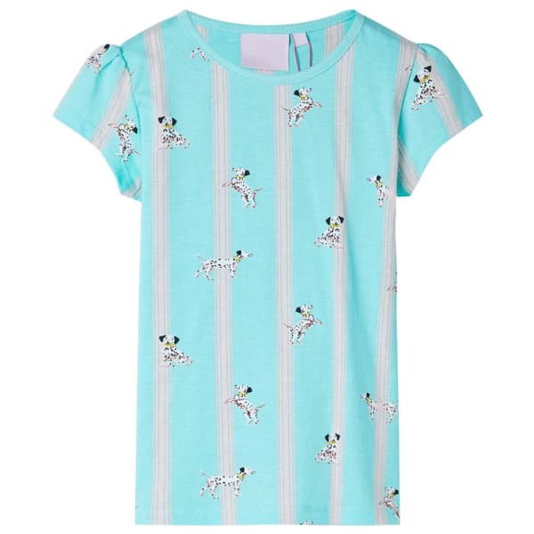 vidaXL Barnepyjamas med korte ermer ecru 116