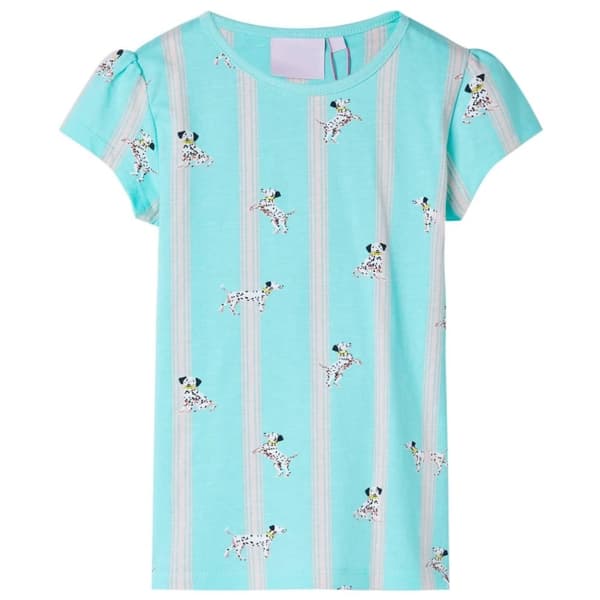 vidaXL Barnpyjamas med korta ärmar för barn ecru 104
