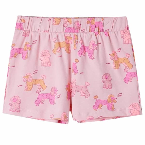 vidaXL Pyjamas med korte ermer lyserosa 140