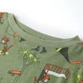 Pikkukuva 6 / 10: vidaXL Lasten lyhythihainen pyjama vaalea khaki 104
