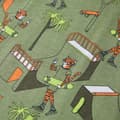 Pikkukuva 7 / 10: vidaXL Lasten lyhythihainen pyjama vaalea khaki 128