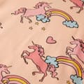 Pikkukuva 5 / 10: vidaXL Lasten lyhythihainen pyjama vaaleanoranssi 140