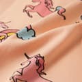Pikkukuva 8 / 10: vidaXL Lasten lyhythihainen pyjama vaaleanoranssi 140