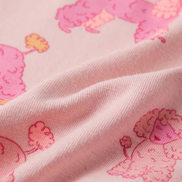 vidaXL Lasten lyhythihainen pyjama vaaleanpunainen 140