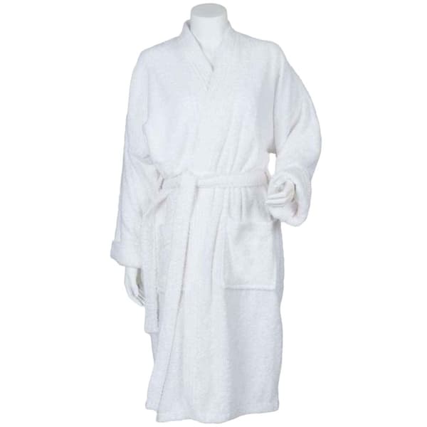 Towel City Womens/Ladies Kimono Robe White S-M