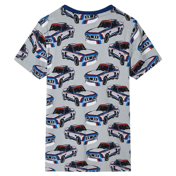 vidaXL Lasten lyhythihainen pyjama harmaa 116