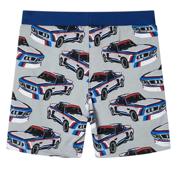 vidaXL Barnpyjamas med korta ärmar för barn grå 128