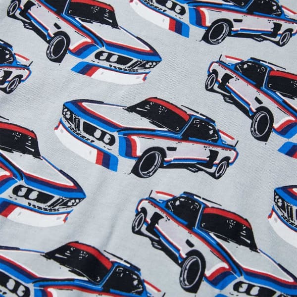 vidaXL Barnpyjamas med korta ärmar för barn grå 116