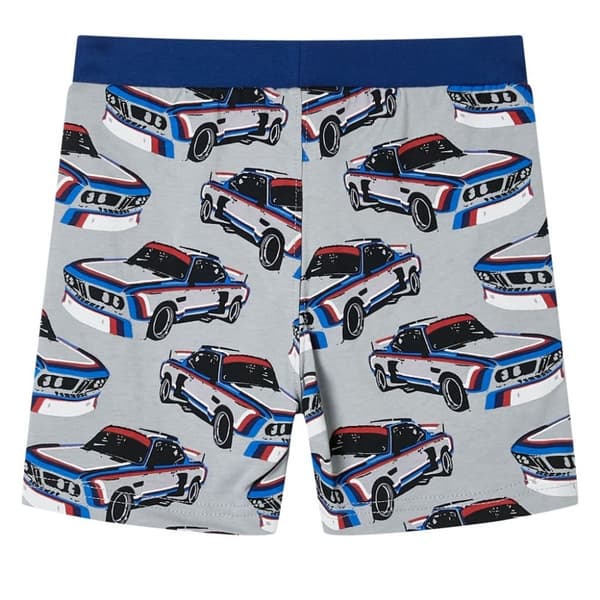 vidaXL Barnpyjamas med korta ärmar för barn grå 104