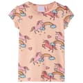 Miniatyrbilde 2 av 10: vidaXL Pyjamas med korte ermer lyseoransje 128
