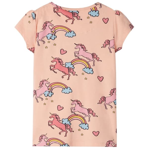 vidaXL Pyjamas til børn str. 116 korte ærmer orange
