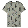 Pikkukuva 3 / 10: vidaXL Lasten lyhythihainen pyjama vaalea khaki 140