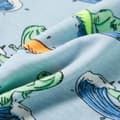 Pikkukuva 10 / 10: vidaXL Lasten lyhythihainen pyjama vaaleansininen 140