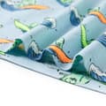 Pikkukuva 9 / 10: vidaXL Lasten lyhythihainen pyjama vaaleansininen 128