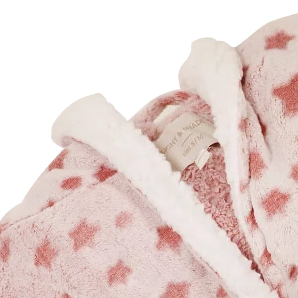 Light And Shade Kvinnor/Damer Stars Hooded Robe med huva