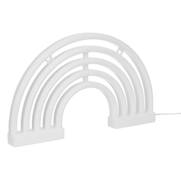Regnbåge Usb Led Neon Nattlampa . 30x18cm