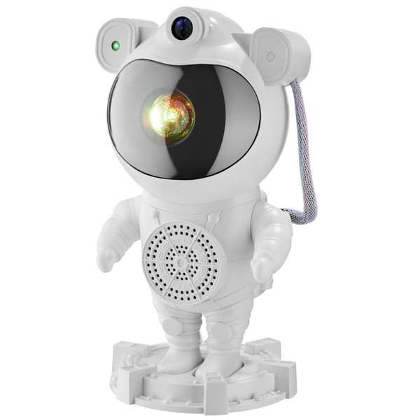 LED Stjärnprojektor Astronaut, inkl. Bluetooth - vit