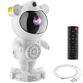 Miniatyrbild 1 av 11: LED Stjärnprojektor Astronaut, inkl. Bluetooth - vit