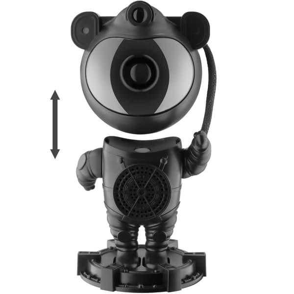 LED Stjärnprojektor Astronaut, inkl. Bluetooth - svart