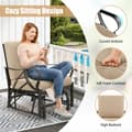 Miniatyrbillede 6 af 8: Terrasse Gyngestol, 28,5x26x35 cm, Beige