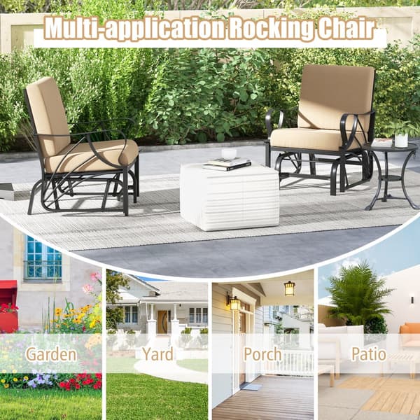 Terrasse Gyngestol, 28,5x26x35 cm, Beige