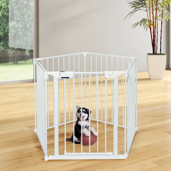 Baby Sikkerhedslegeplads, 58x74 cm, Hvid