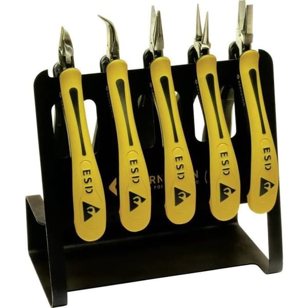 Bernstein POLISHline 5-delad tångsats 3-650 V antistatisk (ESD) 1 set