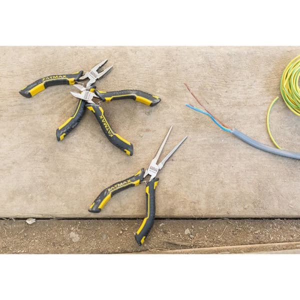 Set med 3 Stanley FatMax FMHT080524 Minitång - Svart - Verktyg