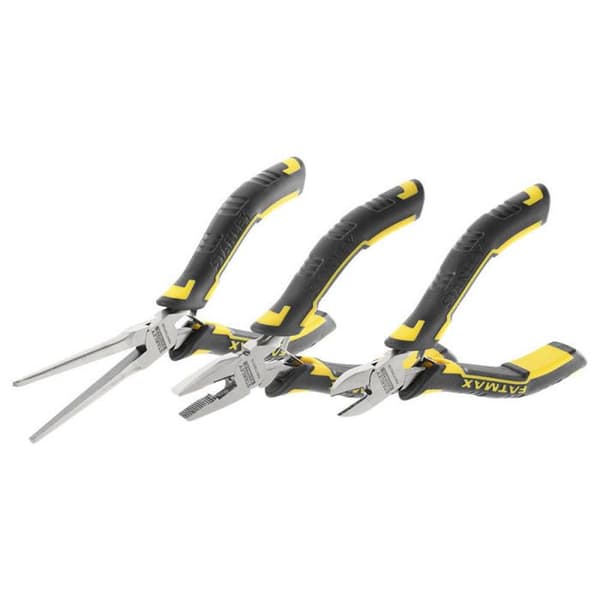 Set med 3 Stanley FatMax FMHT080524 Minitång - Svart - Verktyg
