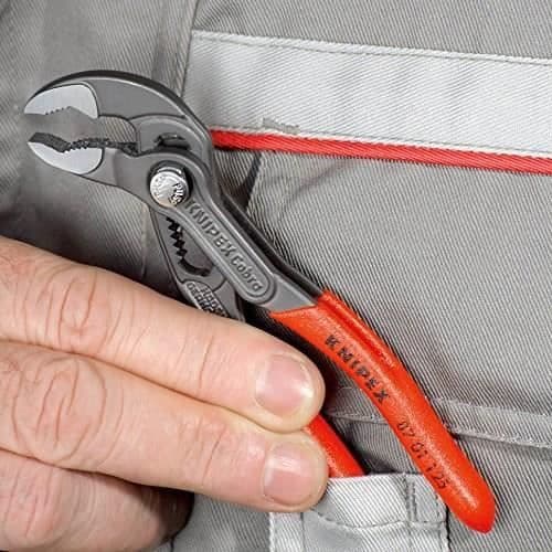 Tångsats - KNIPEX - Cobra 125 mm & Power list 150 mm - Fodral ingår - Stål - Svart
