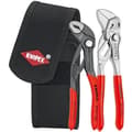 Miniatyrbild 1 av 3: Tångsats - KNIPEX - Cobra 125 mm &amp; Power list 150 mm - Fodral ingår - Stål - Svart