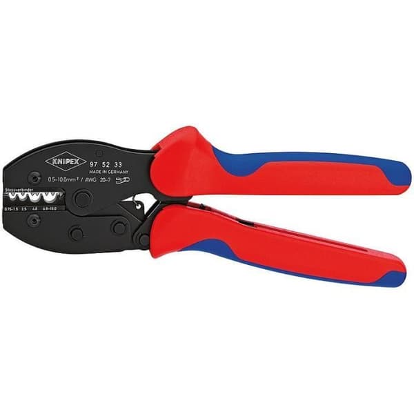 Knipex PreciForce Kéier för brunert med bi-material skal 220 mm - 97 52 33 SB