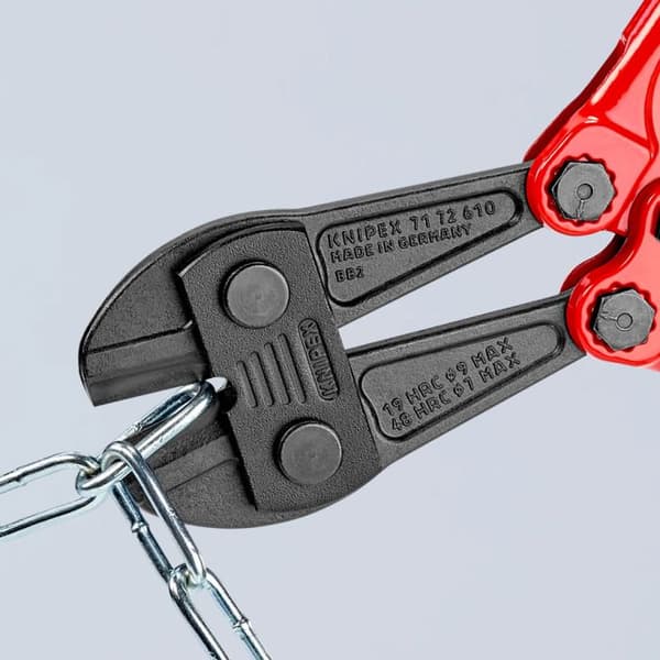 KNIPEX bultsaxar - Längd 610 mm - Ergonomiska rörarmar - Röd