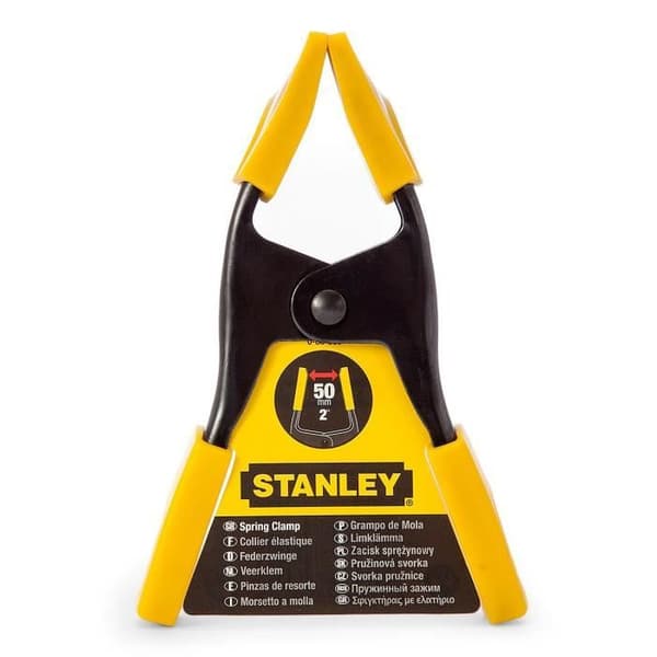 STANLEY Metallfjäderklämma 50mm